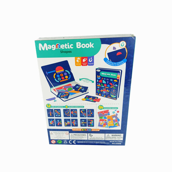 Magnetic Shapes Book for Kids: Explore Geometry and STEAM Learning