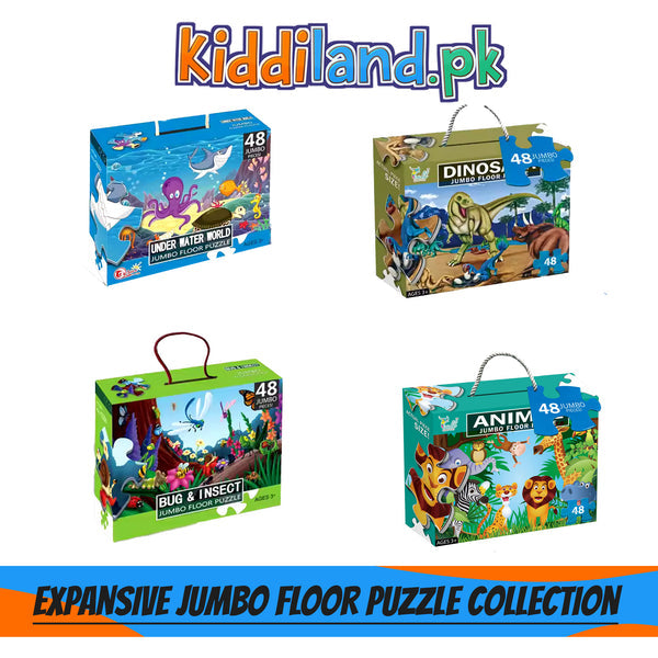 Expansive Jumbo Floor Puzzle Collection