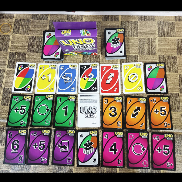 UNO Flip! Card Game - Double-Sided Fun for All Ages