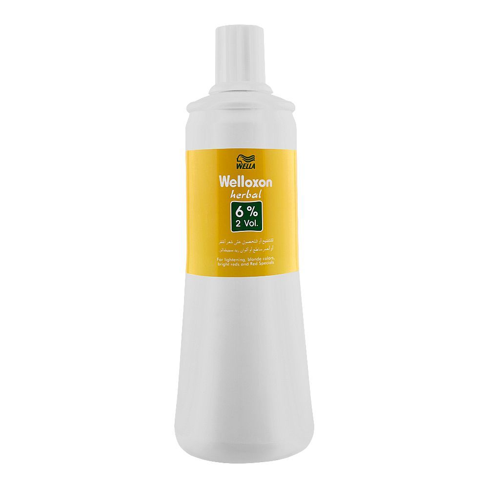 Wella Welloxon Herbal 6% 20 Vol Developer, 1000ml -  Front View