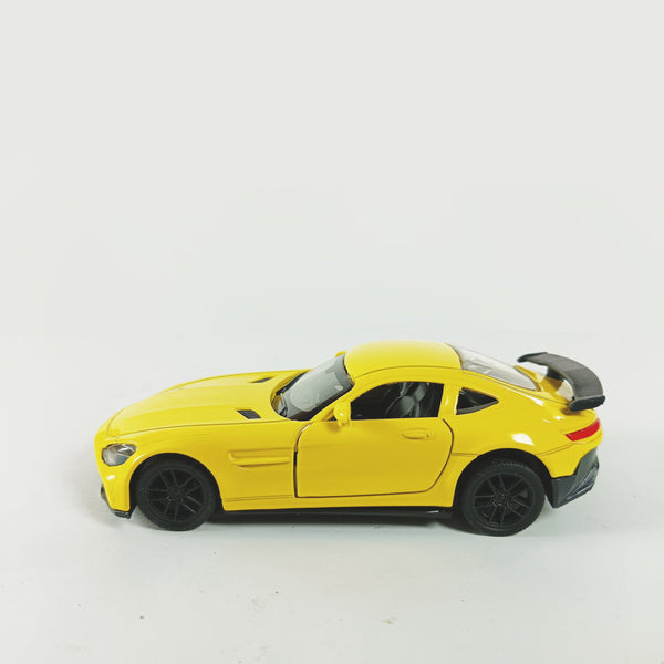 YZ Model Alloy Sports Car - Yellow