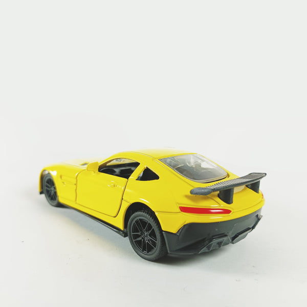 YZ Model Alloy Sports Car - Yellow